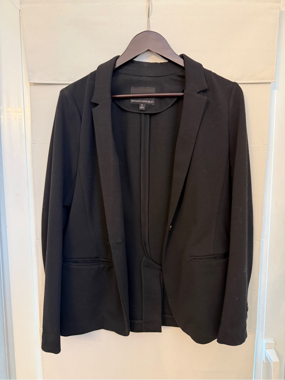 Banana Republic Black Tailored Women's Blazer